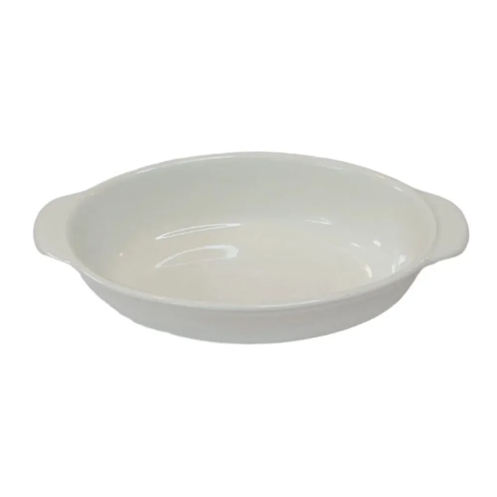 Pfaltzgraff Ivory Oval Casserole Dish 9"